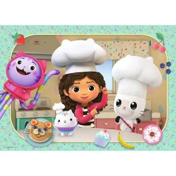 Puzzle – Ravensburger – Gabby&rsquo;s Dollhouse – Cuisine – 24 Pièces – Enfant Multicolore