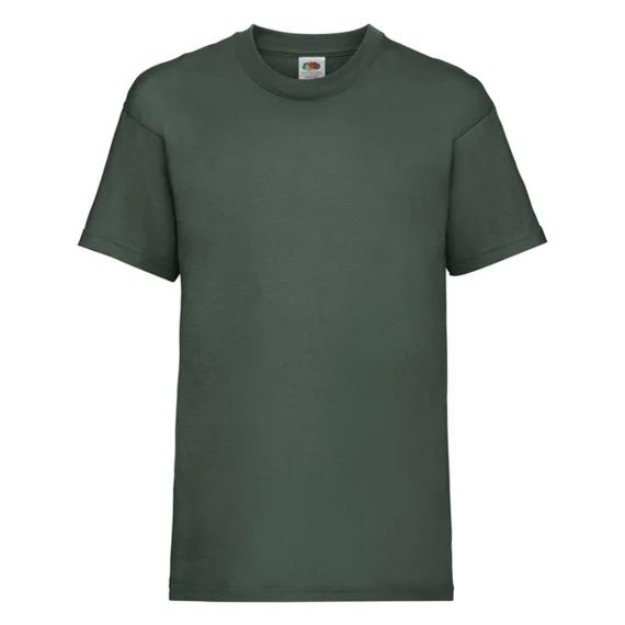 T-shirt Coton Valueweight Vert Bouteille