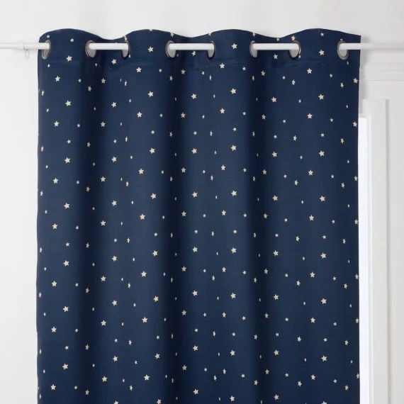 Rideau Enfant Occultant – Espace Bleu