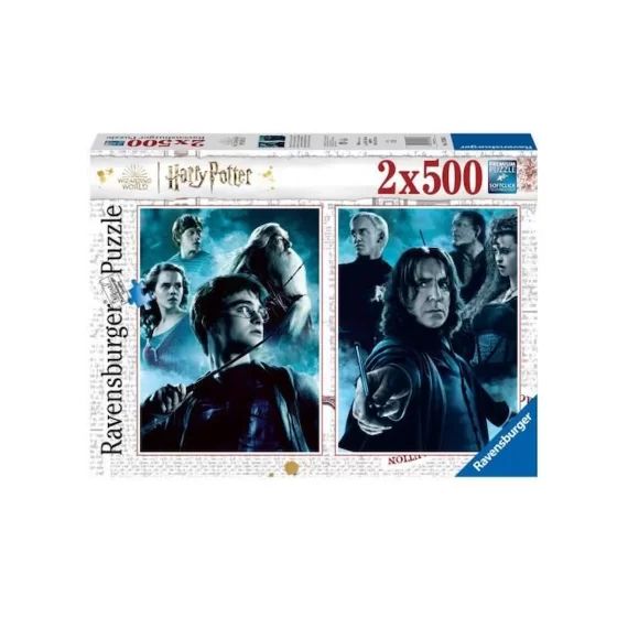 Puzzle 2×500 pièces – Harry Potter et le Prince de Sang Mêlé – Puzzle adultes Ravensburger – Dès 10 ans – 17265 noir