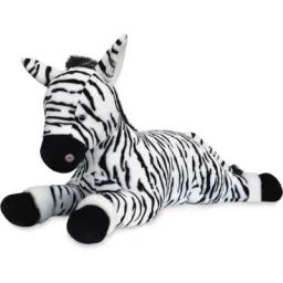 Peluche géante Zéphir le zèbre (100 cm)