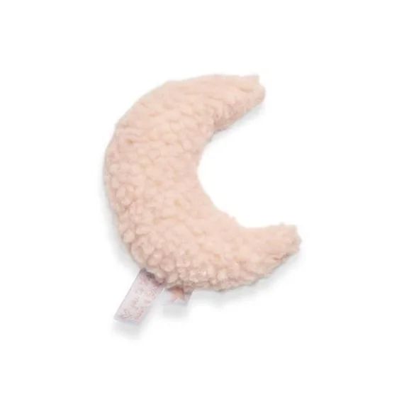 Hochet Lune Rose Pale Rose