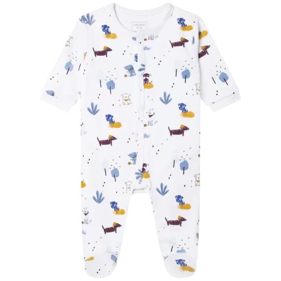 Pyjama à motifs Garçon Blanc