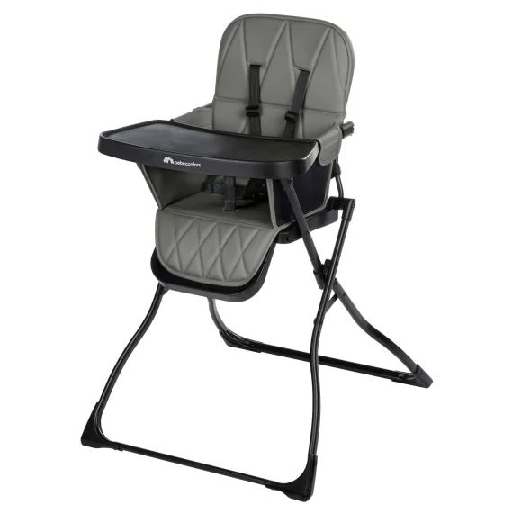 Chaise Haute Bébé Ultra Compacte Lily Mineral Gray