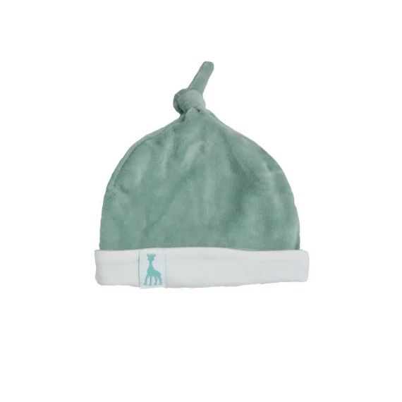 Bonnet De Naissance Sophie La Girafe® Vert Sauge
