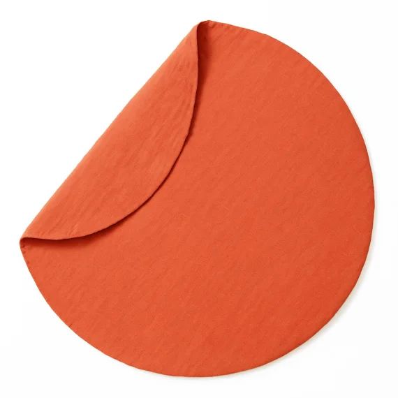 Tapis D&rsquo;eveil En Coton Bio Fraise