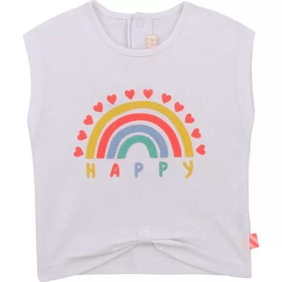 T-shirt coton base fantaisie Fille Indéterminé