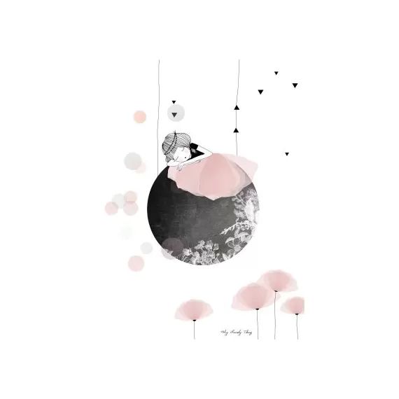 Affiche Sieste by My Lovely Thing (30 x 40 cm)