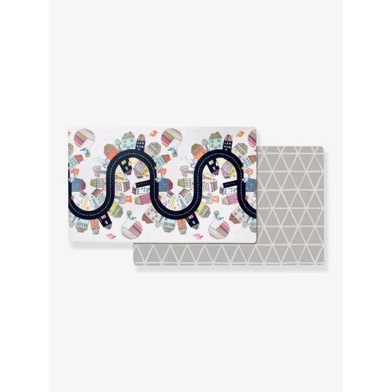 Tapis de Jeu Réversible Vibrant Village – SKIP HOP gris