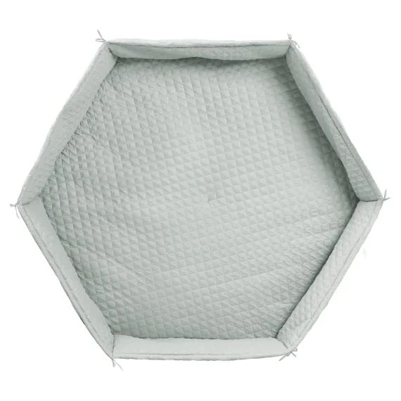 Tapis De Parc Bébé Hexagonal Roba Style – Rembourrage Latéral Sécurisé Vert Givré