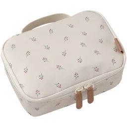 Sac Isotherme Ecru, Marron, Rouge