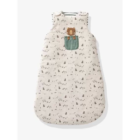 Gigoteuse sans manches GREEN FOREST beige chiné