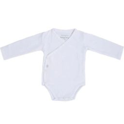 Body manches longues en coton bio Pure blanc (Naissance)
