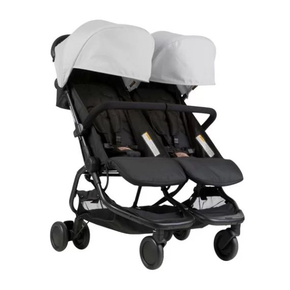 Poussette Double Mountain Buggy Nano Duo – Silver
