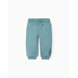 Pantalon De Jogging Gratté Bleu Clair
