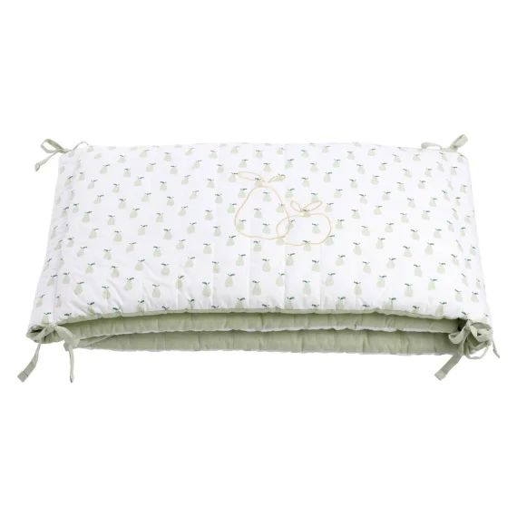 Tour De Lit Bébé En Coton Vert Tilleul