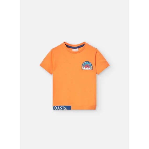 T-shirt Tricot Orange