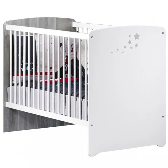 Lit bébé têtes panneaux New Nao (60 x 120 cm)