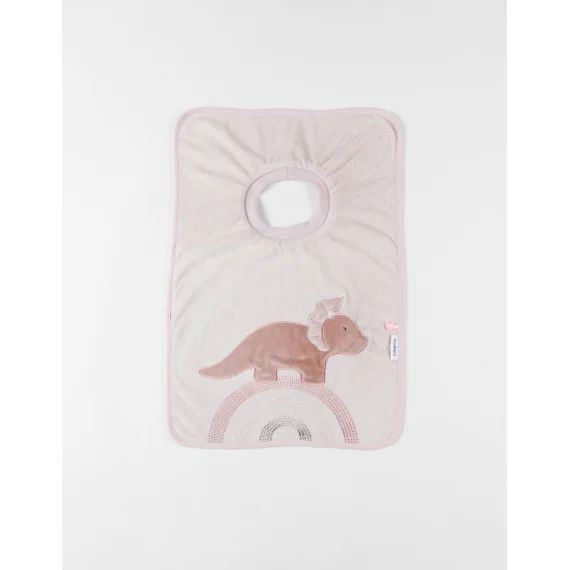 Bavoir Funny En Éponge Rose Popsie