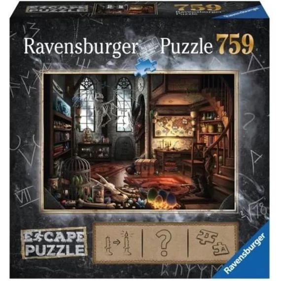 Escape puzzle  759 pièces – L&rsquo;antre du dragon beige