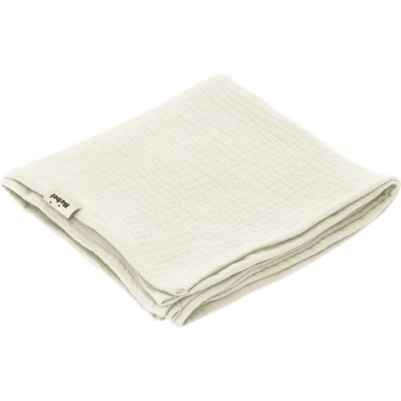 Lange en coton crème Comme un bonbon (90 x 90 cm)