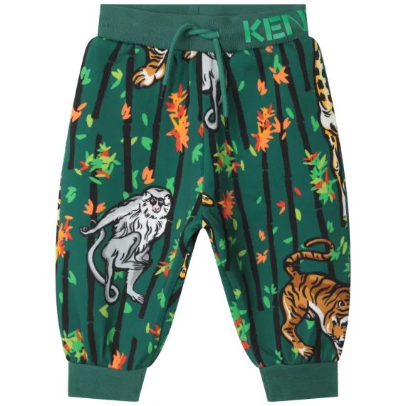 Pantalon de jogging imprimé Garçon Vert