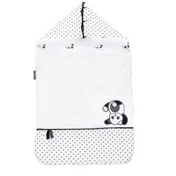 SAUTHON Nid d&rsquo;ange bébé Panda Chao Chao blanc