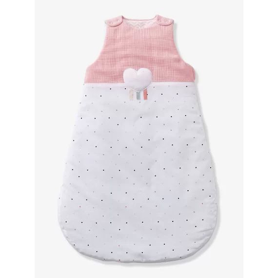 Gigoteuse sans manches LOVE LANGE rose / multicolore