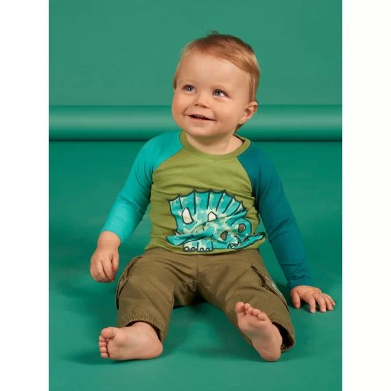 Pantalon Multi-poches Vert Kaki Bébé Garçon