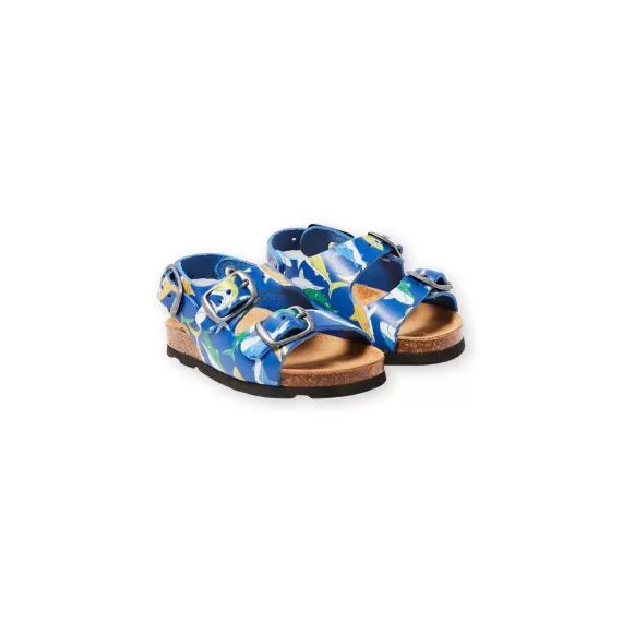 Sandales Bleu Marine À Imprimé Requins Bébé Garçon
