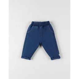 Pantalon Garçon Denim Bleu