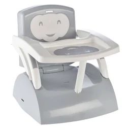 Rehausseur De Chaise 2en1 Évolutif Gris Charme