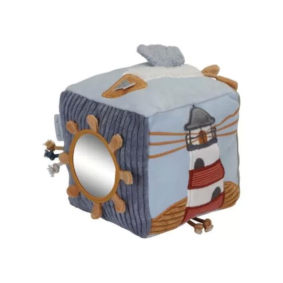 Cube d&rsquo;activités en tissu Sailors Bay