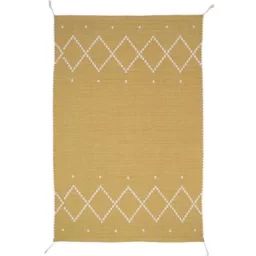 Tapis rectangulaire Mallorca Moutarde (100 x 150 cm)