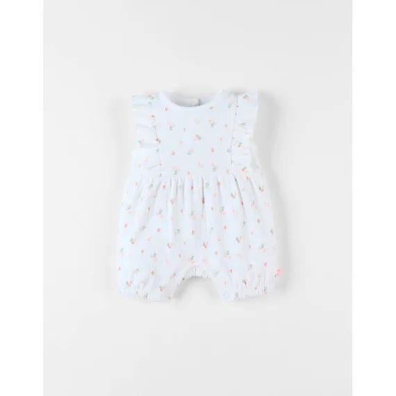 Combishort Fleurie En Jersey Rose