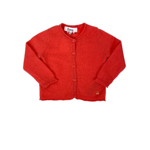 Gilet fille cachemire 12 mois