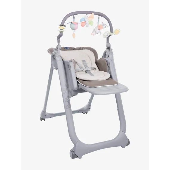 Chaise haute évolutive CHICCO Polly Magic Relax cocoa