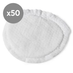 Lot De 50 Coussinets D&rsquo;allaitement En Bambou Multi-coloured