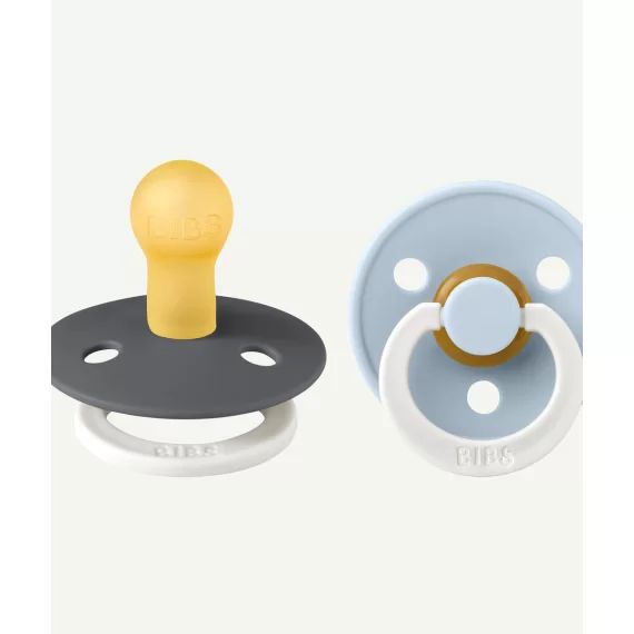 Lot de 2 tétines phosphorescentes bleues –  – Soldes