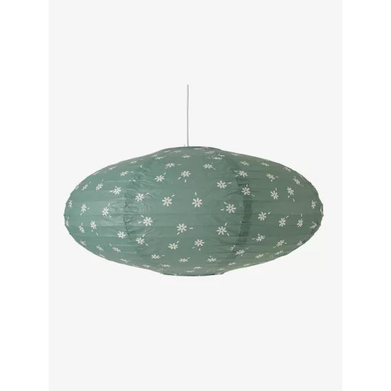 Abat-jour pour suspension boule en papier vert