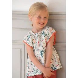 Tunique Fille Cabacao Blanc