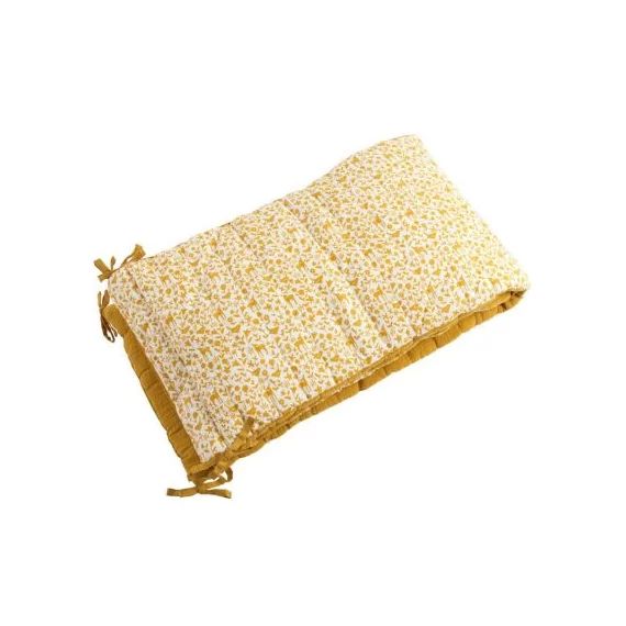 Tour de lit jaune topaze Promenons-nous (pour lits 120 x 140 cm et 140 x 70 cm)