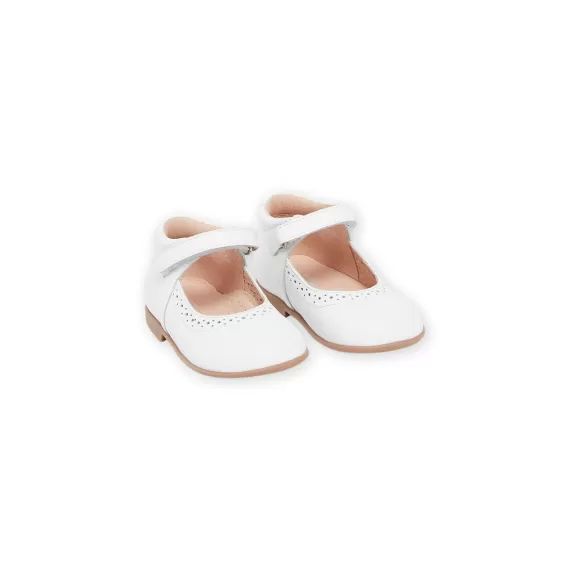 Babies En Cuir – Blanc