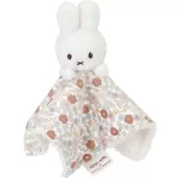 Doudou plat lapin Miffy Vintage Flowers