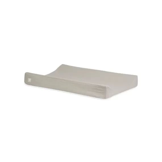 Housse de matelas à langer en coton froissé Nougat (50 x 70 cm)