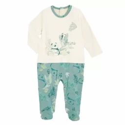 Pyjama bébé Mini Tribu bleu