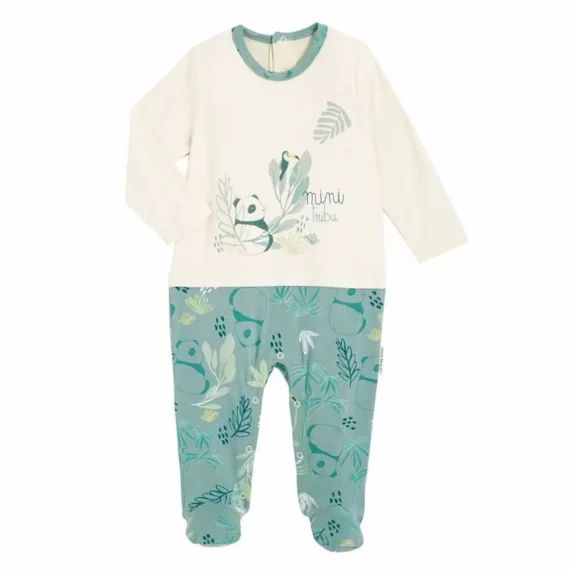 Pyjama bébé Mini Tribu bleu