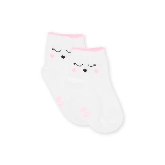 Chaussettes Écrues Bébé Fille