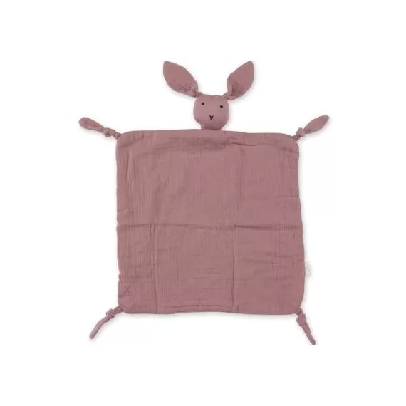 Doudou plat attache sucette Bunny Ginger Ginger (40 cm)