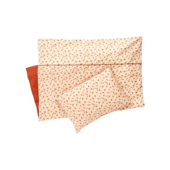 Housse de couette + taie d&rsquo;oreiller Esmée (100 x 135 cm)